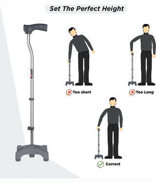 Vissco Walking Stick Aluminium Walking Sticks