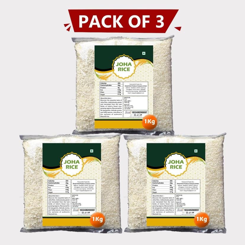 Joha Rice (pack of 3) view 3