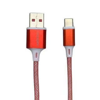 Champion 65W SuperVOOC USB A to Type-C Fast Charging Cable (100cm, Red) – Supports VOOC, Dash, Warp Charging for OnePlus, Samsung, Mi, Realme & More