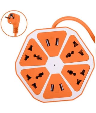 Gabbar Hexagon 4 Socket Extension Board