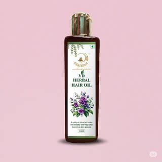 (Pack Of 2) VD Herbal Hair Oil for Hair Growth , Strong Roots, Nourishes Scalp, Reduces Hair Fall & Adds Healthy Shine 100ml