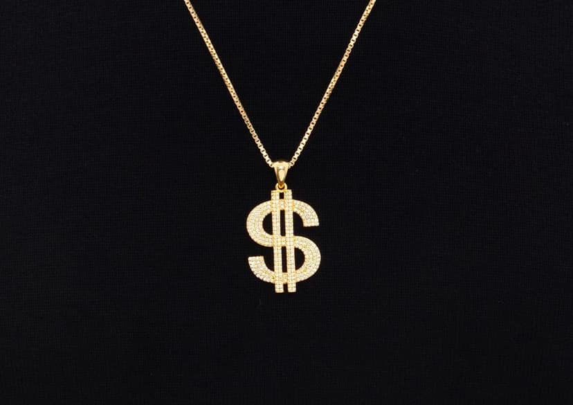 Dollar Bling Pendant view 9