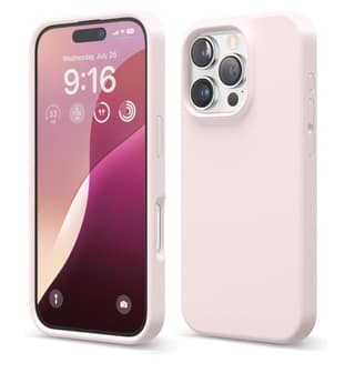 LIRAMARK Liquid Silicone Soft Back Cover Case for Apple iPhone 16 Pro Max (6.9 inch)