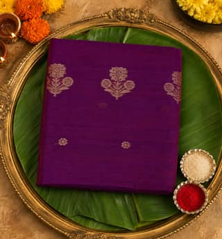 Handloom Chanderi Silk By Cotton Saree
