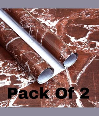 Sekhmet Red Marbal Kitchen cabinets Marble Wallpaper Oil Proof Waterproof Floor Tiles Stickers Waterproof Wall Paper for Home and Kitchen(60*200cm)