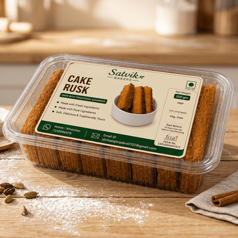Cake Rusk - 250 gm view 4