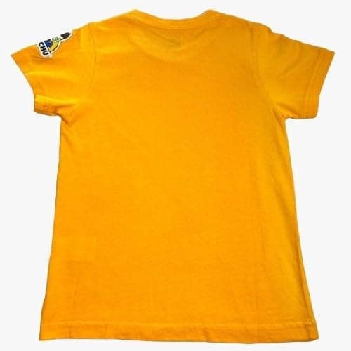 KUCHU Kids Give Me Some More Space Printed T-Shirt (Yellow, 10–11 Years) | Cotton Modal Fabric | Breathable | Lightweight | Comfortable Wear view 3