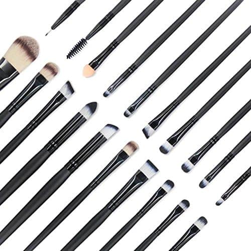 Professional Makeup Brushes Set - 24pcs Black Handle Foundation Powder Blush Eyeshadow Blending Cosmetic Brushes Pack of 2 view 2