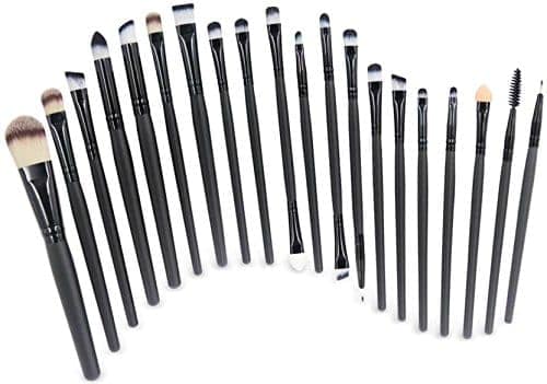 Professional Makeup Brushes Set - 24pcs Black Handle Foundation Powder Blush Eyeshadow Blending Cosmetic Brushes Pack of 2 view 3