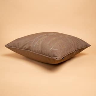 Chann Studio - Peacock Caramel Velvet Cushion Covers