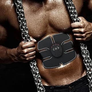 6 Pack abs stimulator Wireless Abdominal and Muscle Exerciser Training Device Body Massager/6 pack abs stimulator charging battery/mart Fitness Abs Maker/Exerciser Training Device