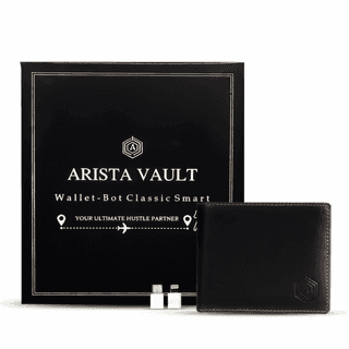 Arista Vault Brown Casual Leather Bi-Fold Wallet For Men