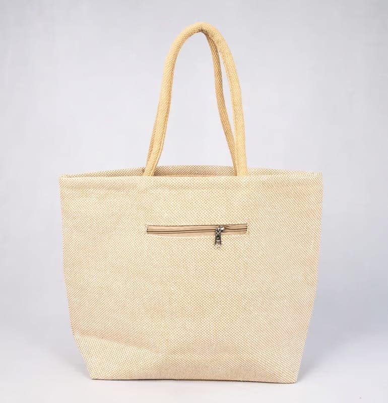 Stylish and Eco-Friendly Jute Tote Bag view 2