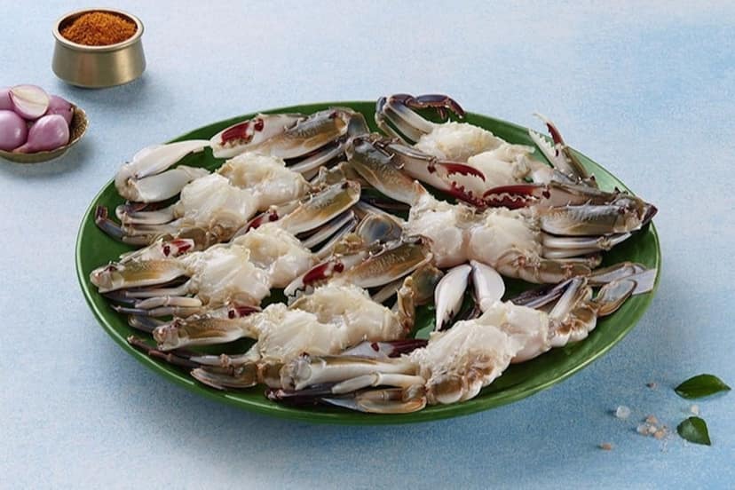 Spot Crab/Sea Crab / (100g to 300g)-Uncleaned - 500gms view 2
