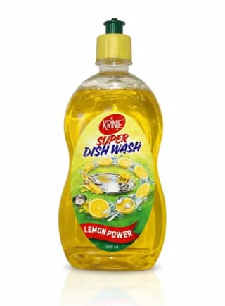 KRINIE Super Dish Wash Liquid with Lemon Power - 500 ml