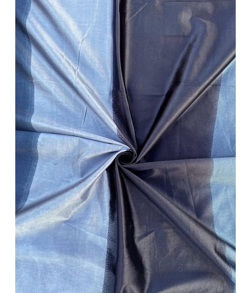 N2C Home - Brown Polyester Colorblock Window Curtain ( Pack of 2 ) view 2