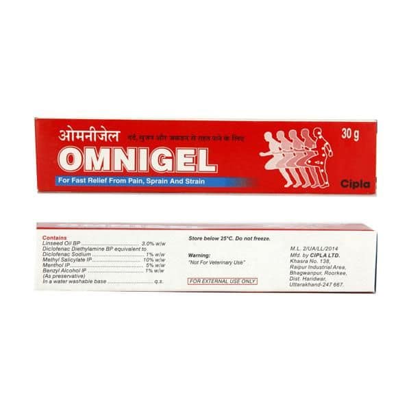 Omnigel Gel 30 Gms