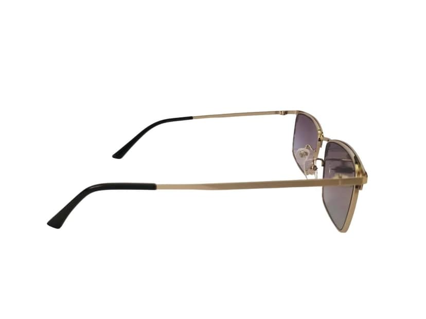MD Style UV Protected Full Rim Rectangular Metal Frame Sunglasses/Unisex Stylish Sunglasses view 5