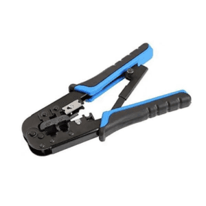 Dual-Modular Crimping Tool 2-in-1 Crimping Tool LAN Cutter with Cable Cutter Network Cable Tool