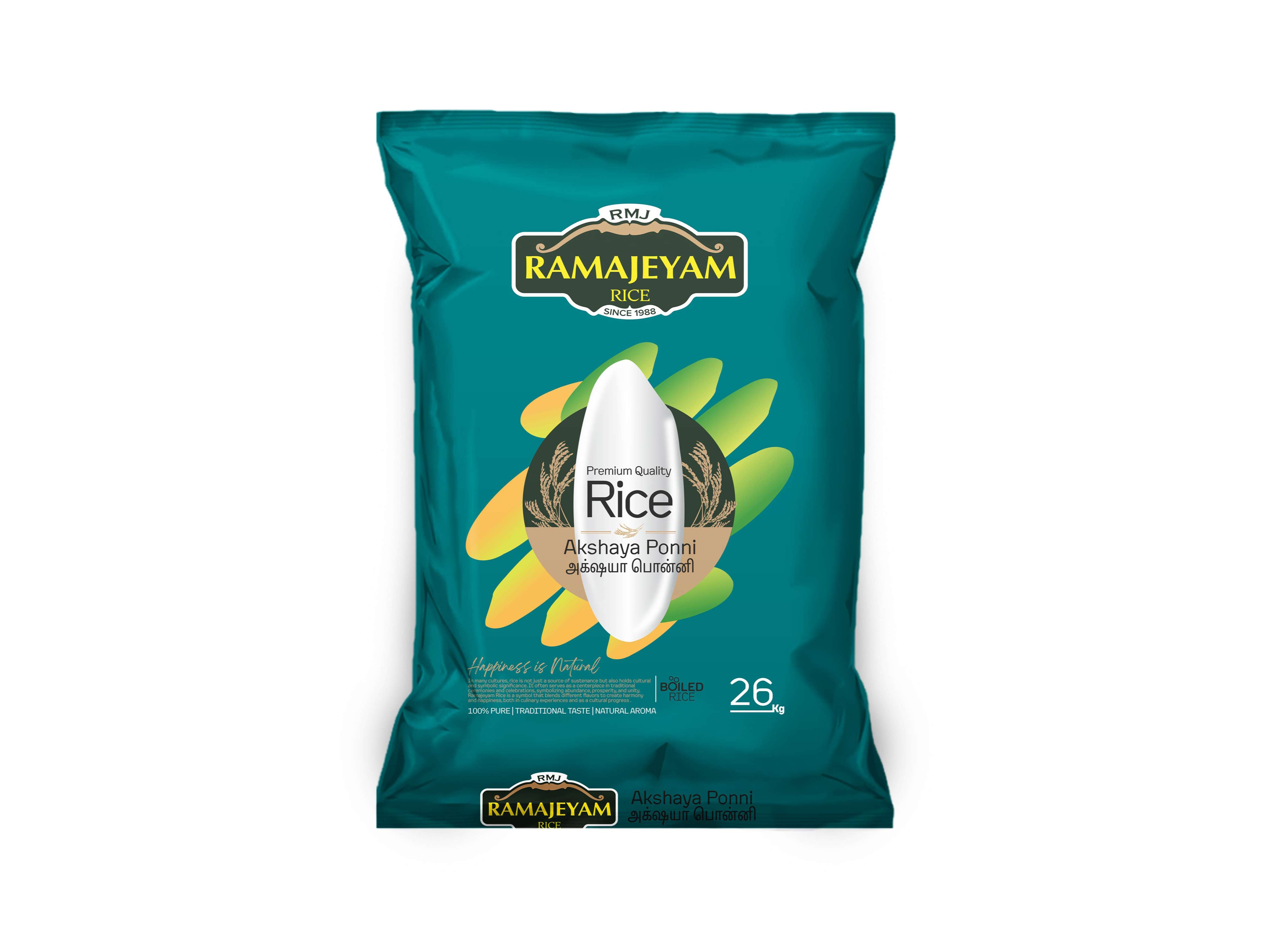 Ramajeyam Akshaya Ponni Rice 26kgs