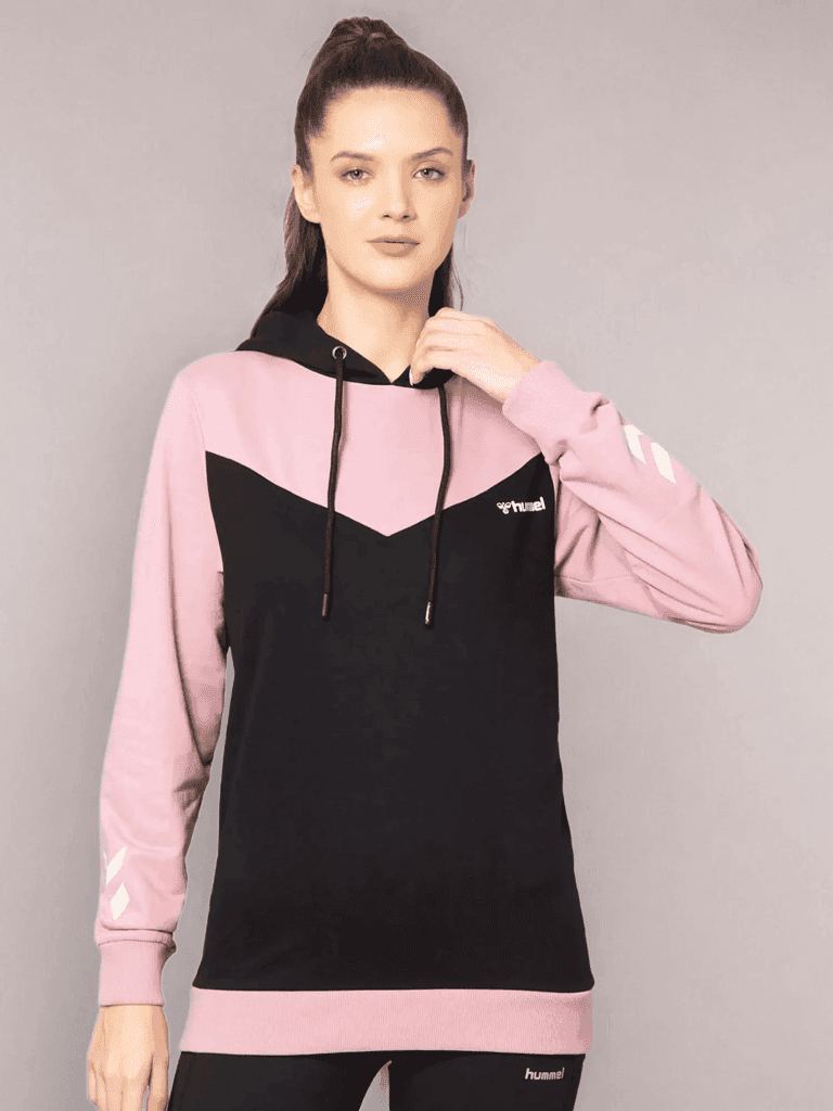 Selka Women Black Sweatshirt