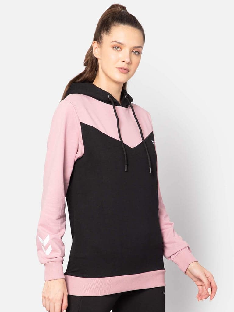 Selka Women Black Sweatshirt view 2