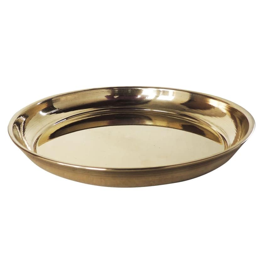 Brass Plain Plate No. 7 (ZMAS494 G) view 2