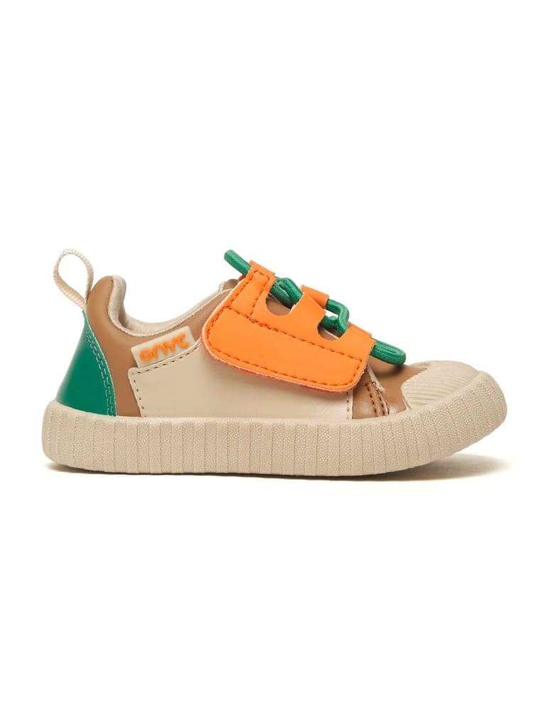 POCO Toddlers' Comfortable & LightWeight Lace-Free Sneakers - Brown (Unisex) view 5