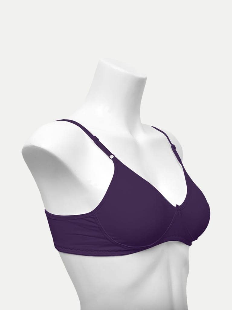 Women Odessy Bra Violet Color view 3