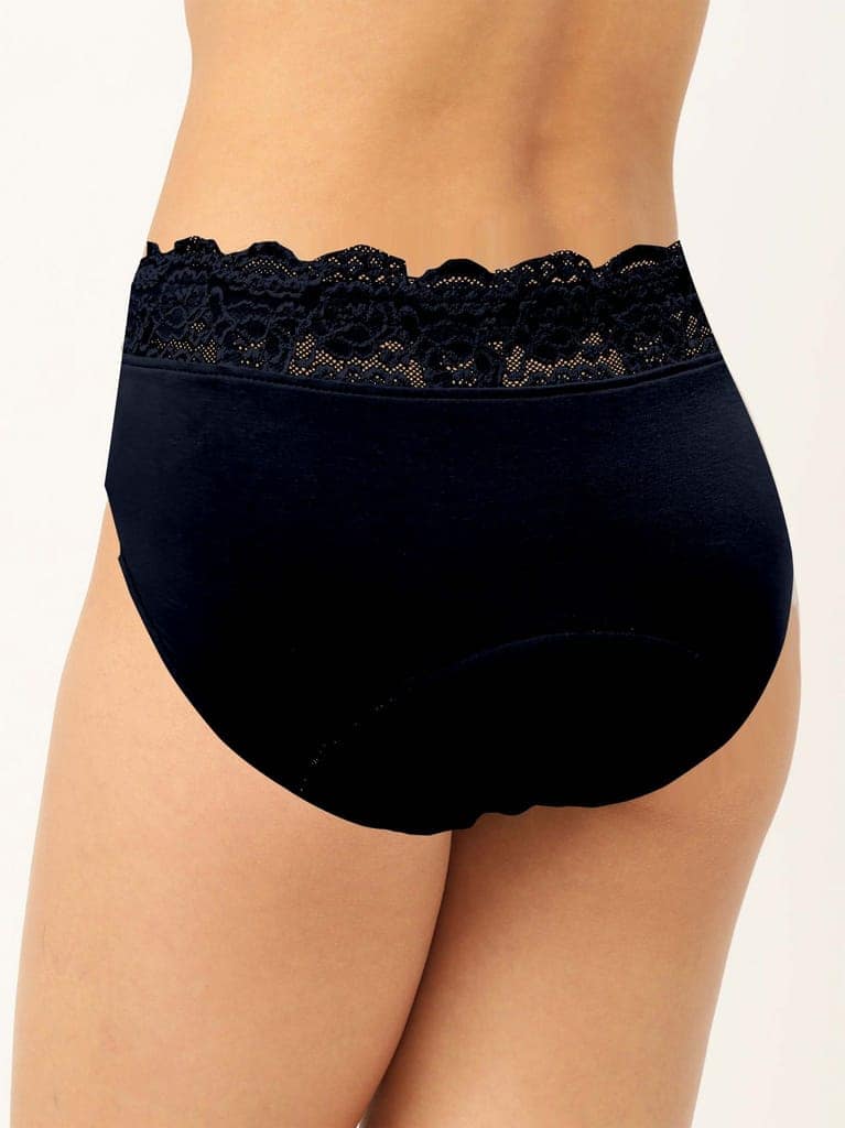 Teen Hipster Lenzing Modal Lace Period Underwear view 6