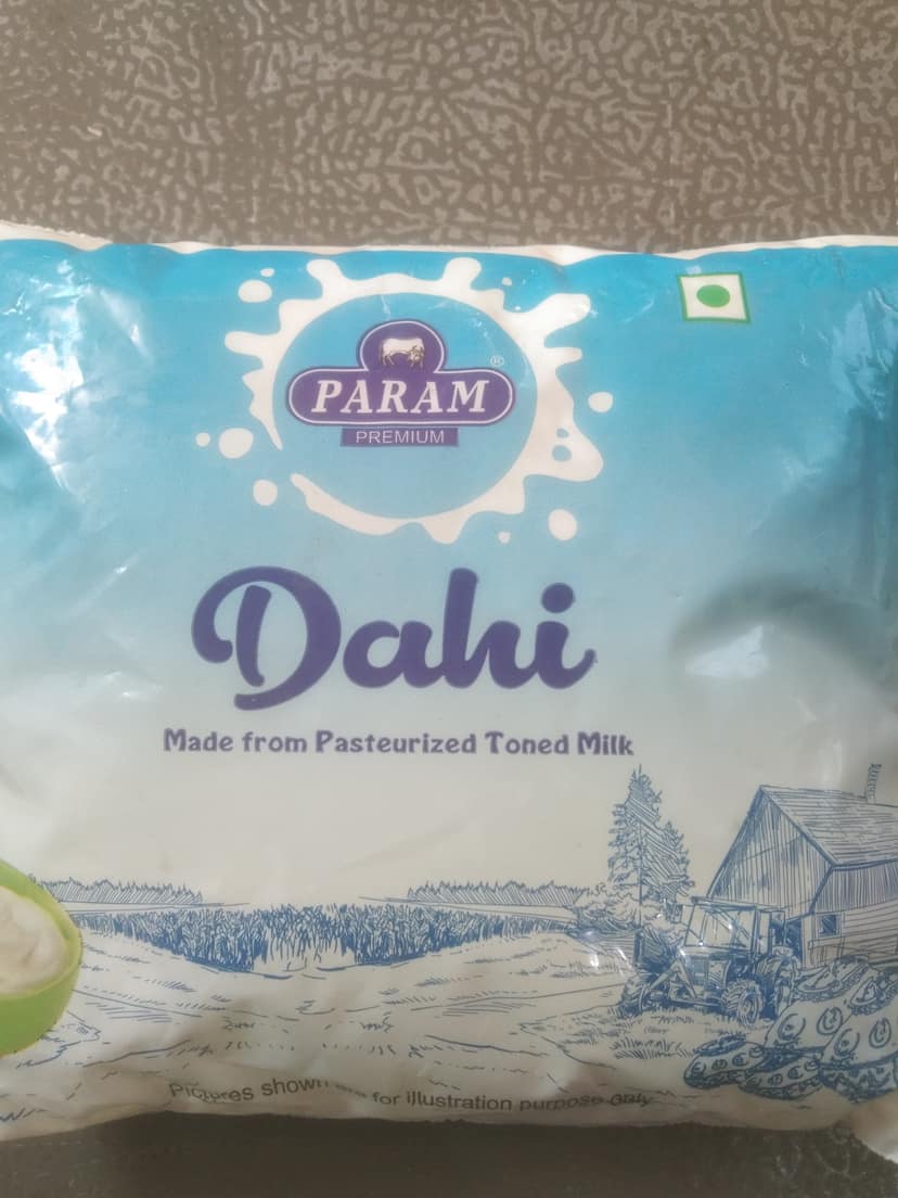 Param Dahi toned milk