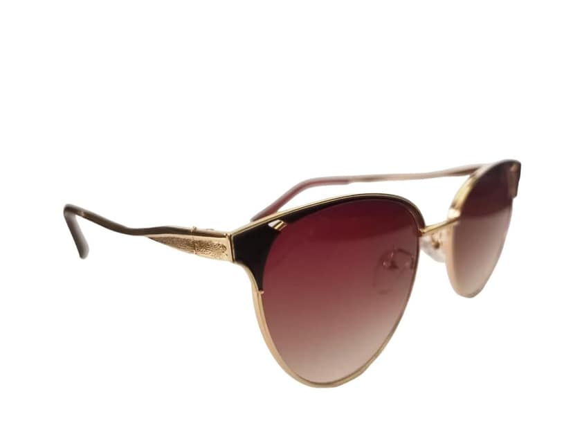 MD Style UV Protected Cat Eye Metal Frame Sunglasses/Girls & Women Fashion Sunglasses view 3