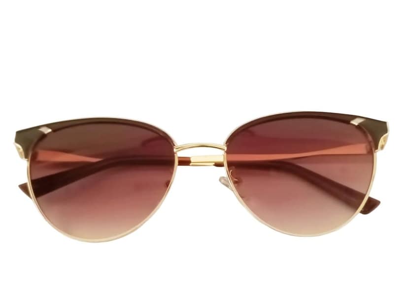 MD Style UV Protected Cat Eye Metal Frame Sunglasses/Girls & Women Fashion Sunglasses view 4