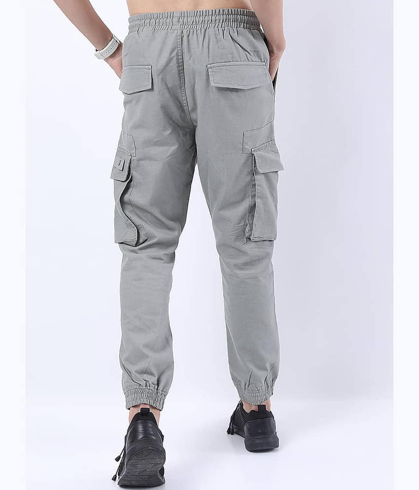 Highlander Slim Men's Joggers - Grey ( Pack of 1 ) view 3