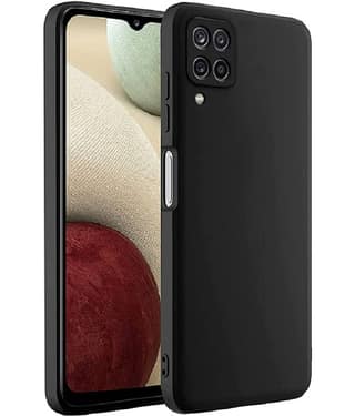 ZAMN - Plain Cases Compatible For Silicon Samsung Galaxy M12 ( Pack of 1 )