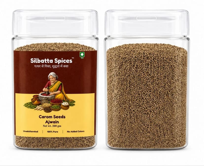Silbatta Spices Carom Seeds | Ajwain view 4