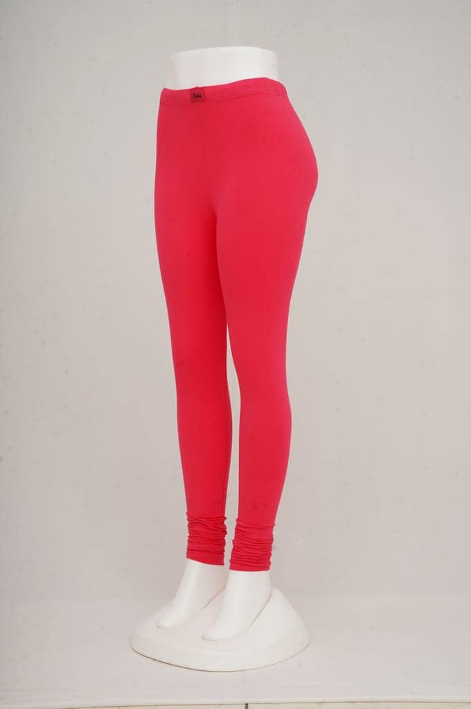 Women Raspberry Leggings view 2