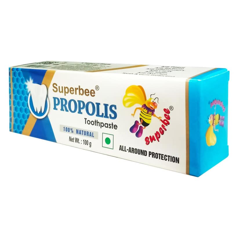 Superbee Propolis toothpaste 2pcs with Propolis capsule 30pcs Pack of 1 view 2