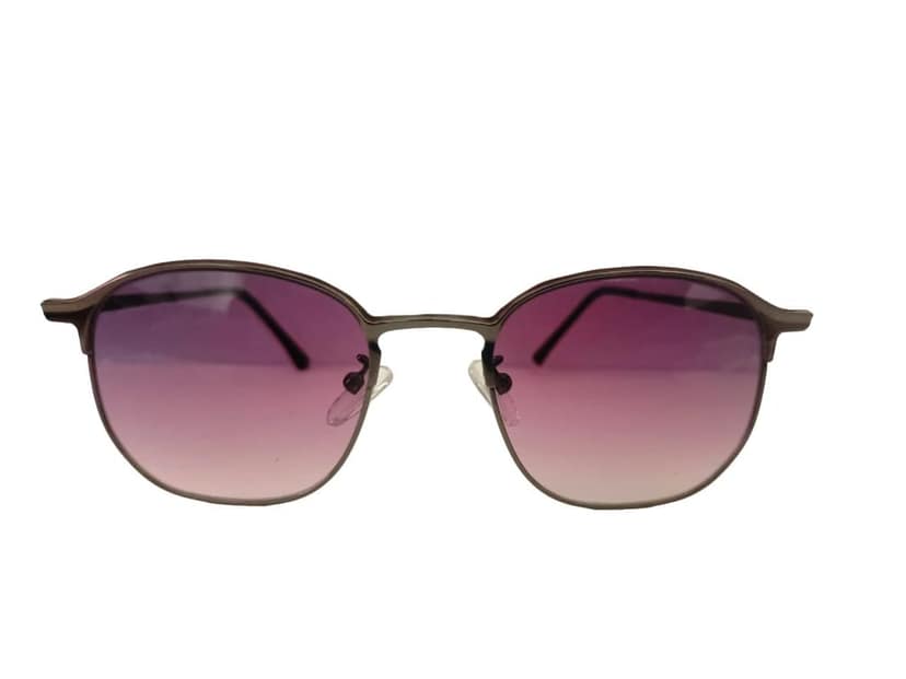 MD Style UV Protected Full Rim Round Metal Frame Sunglasses/Unisex Fashion Sunglasses view 2