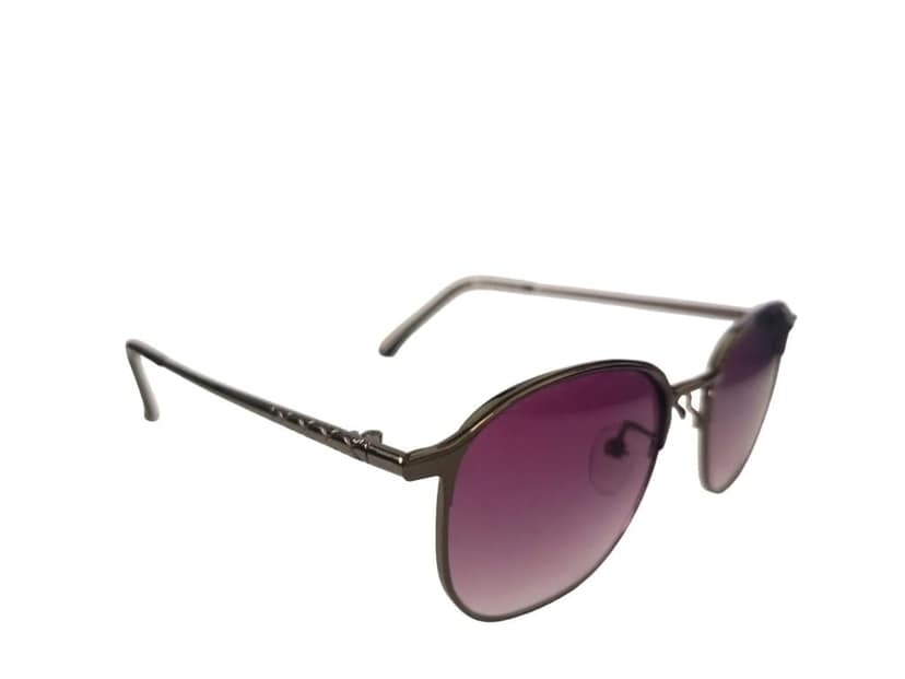 MD Style UV Protected Full Rim Round Metal Frame Sunglasses/Unisex Fashion Sunglasses view 3