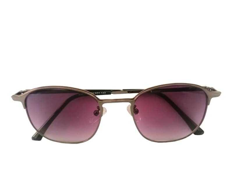 MD Style UV Protected Full Rim Round Metal Frame Sunglasses/Unisex Fashion Sunglasses view 4