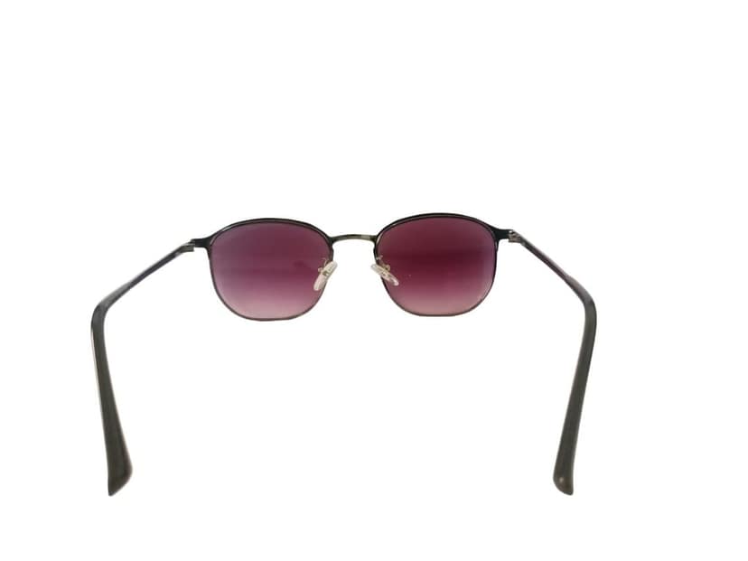 MD Style UV Protected Full Rim Round Metal Frame Sunglasses/Unisex Fashion Sunglasses view 6