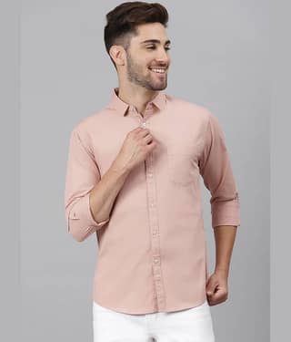 Dennis Lingo - Black 100% Cotton Slim Fit Men's Casual Shirt ( Pack of 1 )