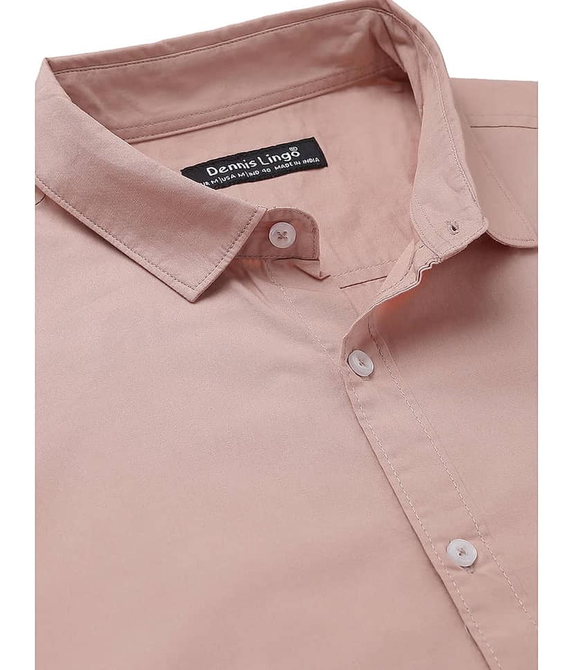 Dennis Lingo - Black 100% Cotton Slim Fit Men's Casual Shirt ( Pack of 1 ) view 2
