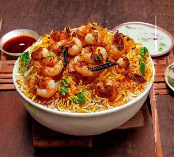 Prawns Biryani