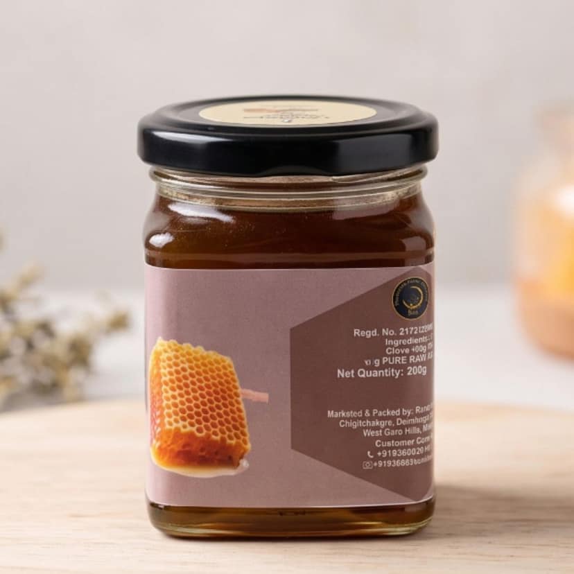 Hashabia Clove-Infused Honey - 200 mL view 2