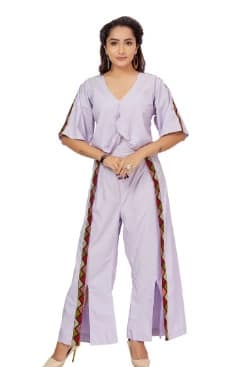 Lavender Coord Set - S - Fashion By Palak Jain
