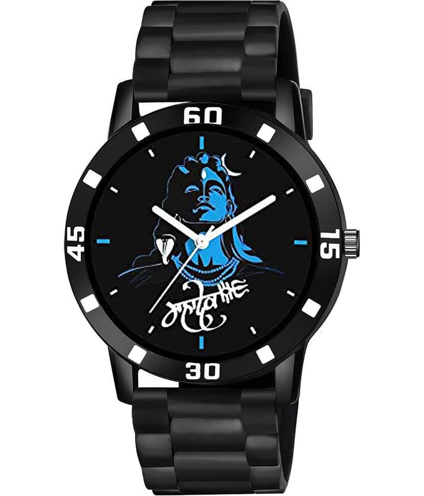 Trex Black Silicon Analog Men's Watch