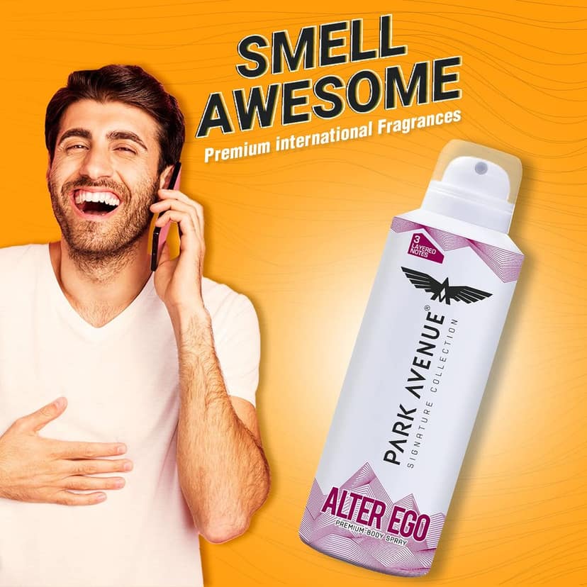 Park Avenue Alter Ego Signature Deodorant For Men, 150ml view 3