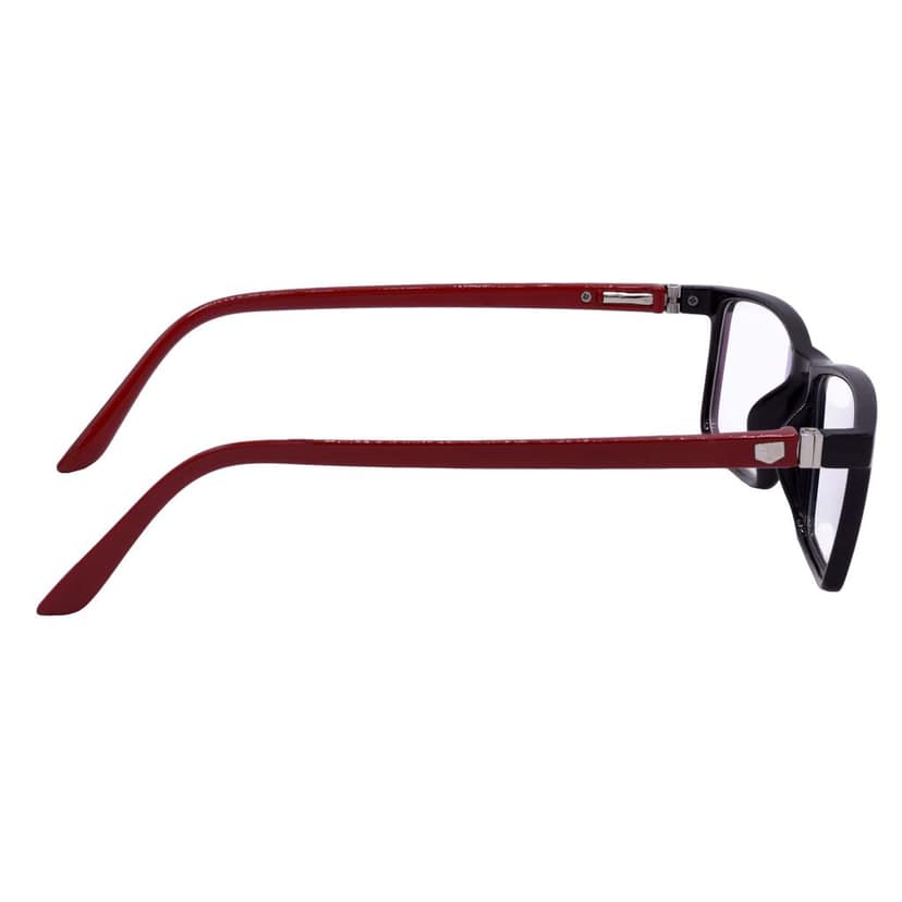 Hrinkar Blue Cut Progressive Reading Glasses for Men and Women with Anti Glare Lens | Black & Red | HRPRO11-BK-RD view 4